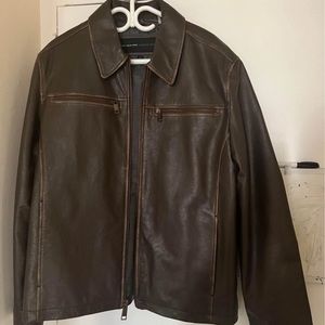 Vintage Oversized Leather Jacket
